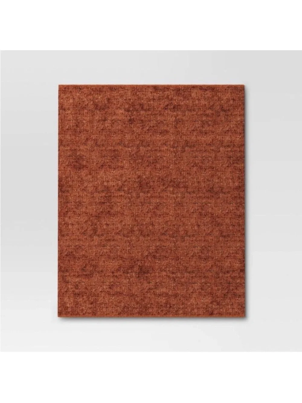 Threshold 50” x 60” Orange Marled Boucle Throw Blanket